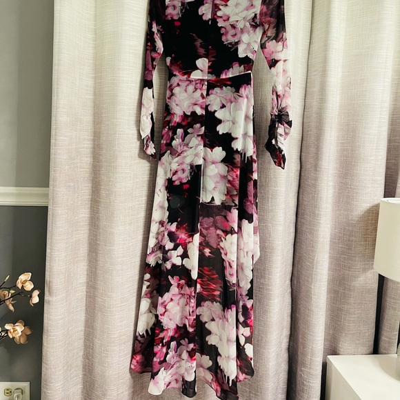 Marciano High Low Floral Fusion Dress - Picture 4 of 6